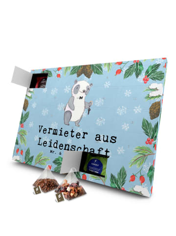 Mr. & Mrs. Panda Advents-Teekalender Vermieter Leidenschaft mit ... in Eisblau