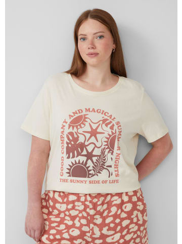 QS T-Shirt in 08D1_beige