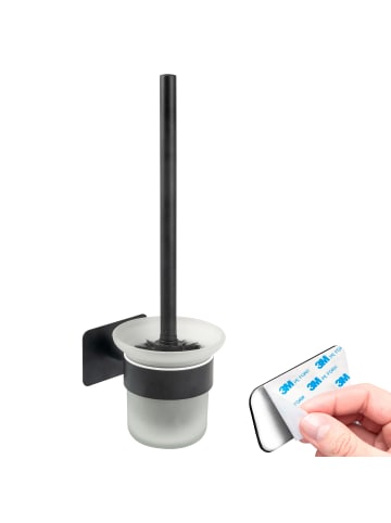 bremermann Bad-Serie PIAZZA BLACK TAPE WC-Garnitur schwarz
