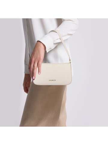 Lazarotti Bologna Leather Pochette Schultertasche Leder 22 cm in cream