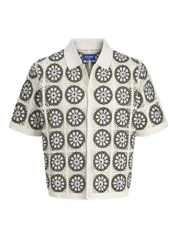 Jack & Jones Gestricktes Hemd in Sea Salt