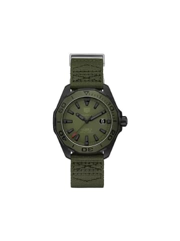 Tag Heuer Aquaracer Uhr Titan militärgrün WAY208E.FC8222