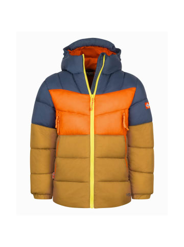 Trollkids Winterjacke Kirkenes in bronze/blue