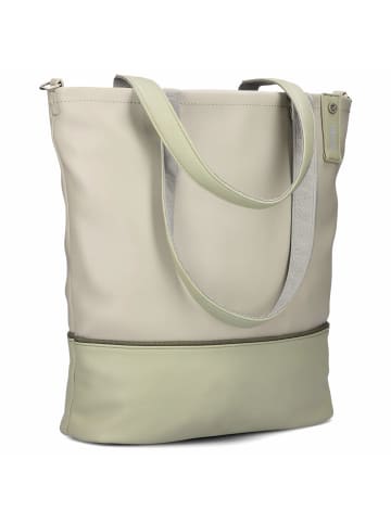 Zwei Jana J145 - Schultertasche 37 cm in jade