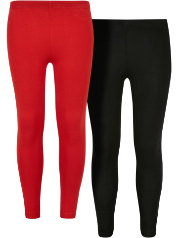 Urban Classics Leggings in Rot