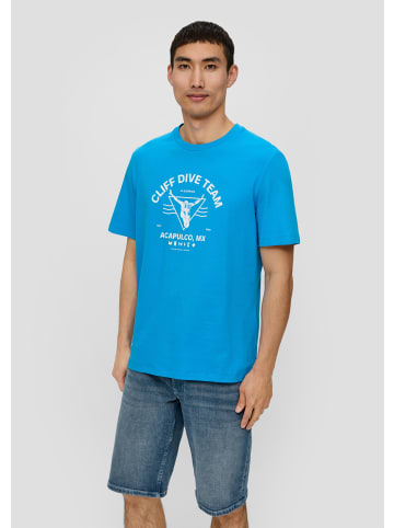 s.Oliver T-Shirt in 62D1_azurblau