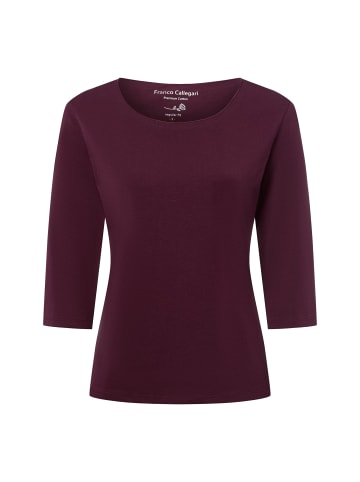 Franco Callegari Shirt in aubergine - 0017