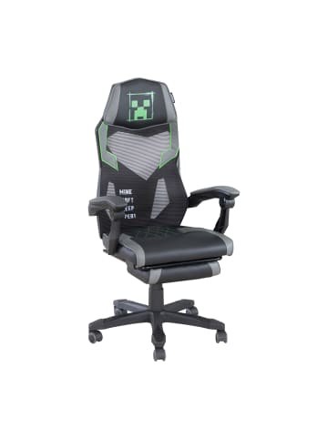 Minecraft Minecraft Bürostuhl, höhenverstellbar, Wippmechanik mit Fußstütze