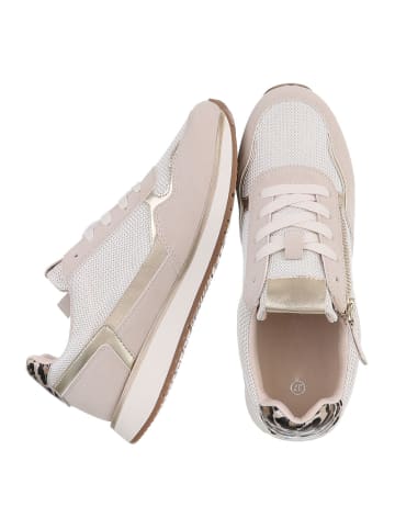 Ital-Design Freizeitschuh in Beige und Gold