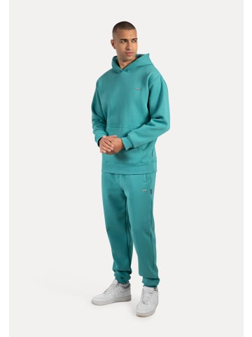 SMILODOX Hoodie Ilyas in Petrol