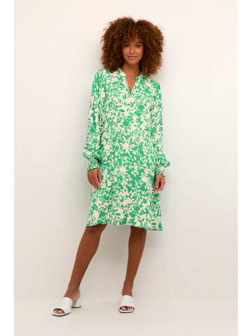 CULTURE Kleid CUjenny Relaxed fit in Green Whitecap Flower