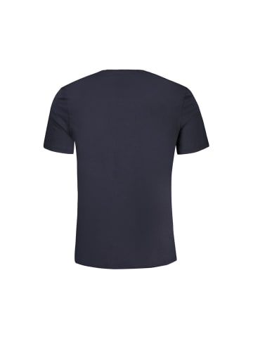 Guess Jeans Blaues Bio-Baumwoll-T-Shirt