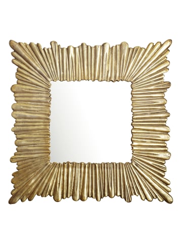 KADIMA DESIGN Wandspiegel 75x75 cm Metall Design Hängespiegel , Aluminium