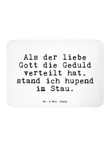 Mr. & Mrs. Panda Magnet Als der liebe Gott... mit Spruch in Weiß