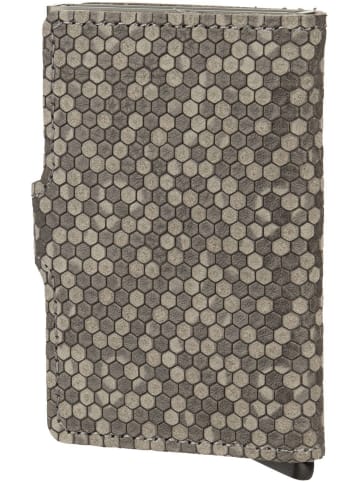 Secrid Geldbörse Miniwallet Hexagon in Grey