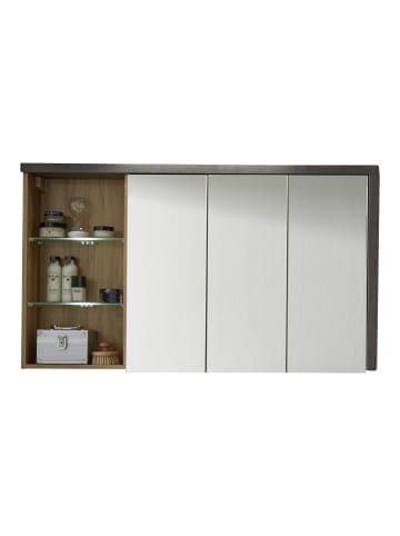 ebuy24 Spiegelschrank Bay Eiche Dekor 123 x 18 cm