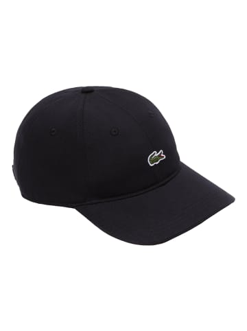 Lacoste Cap in Schwarz