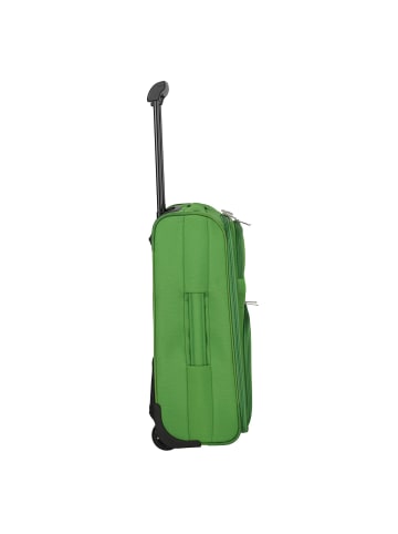 PAKLITE Orlando 2 Rollen Kabinentrolley S 53 cm grün