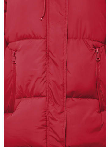myMo Wattierte Steppjacke in Rot Kobalt