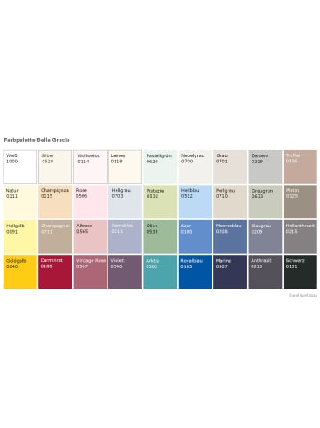 Formesse Spannbettlaken Bella Gracia in Pastellgrün