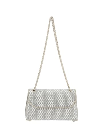 faina Women Flap Bag in Silver
