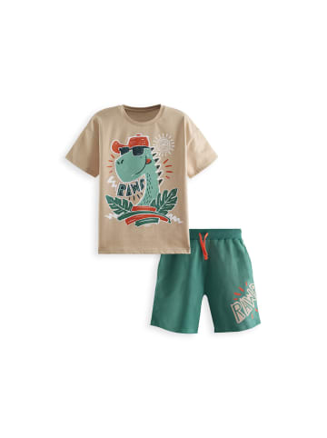 Denokids Set Summer Dino Boy in beige