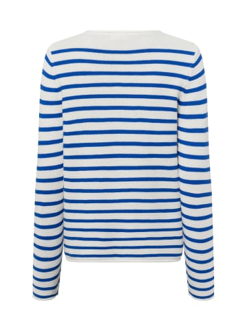 Franco Callegari Strickpullover in weiß blau - 0010