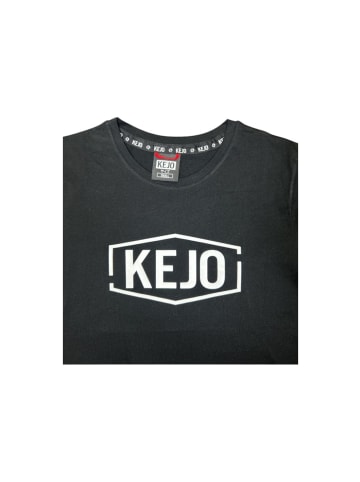 KEJO T-Shirt 503A3MXOTEWNG Schwarz