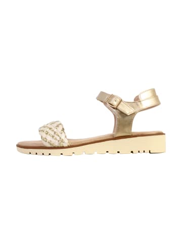 Divine Factory Sandalen mit Riemen Beige
