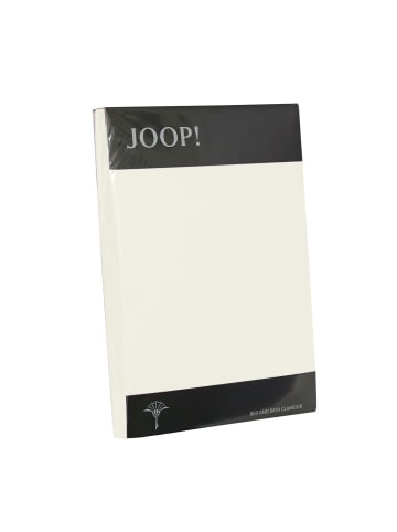 JOOP! Spannbettlaken in wollweiss