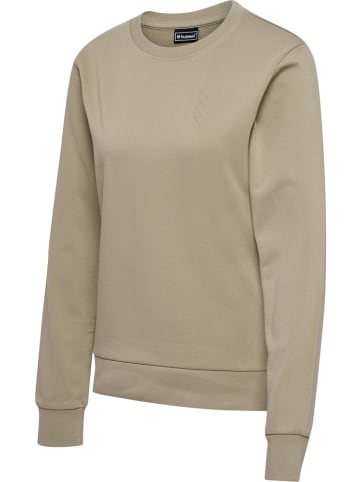 Hummel Hoodie "Hmlactive Sweatshirt Woman" in Braun