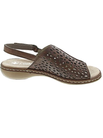 rieker Sling Sandalette  Braun