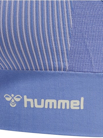 Hummel Hummel Top Hmlmt Yoga Damen Atmungsaktiv Feuchtigkeitsabsorbierenden Nahtlosen in MARINA/LAVENDER