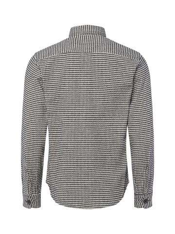 Nils Sundström Hemd in ecru schwarz - 0003