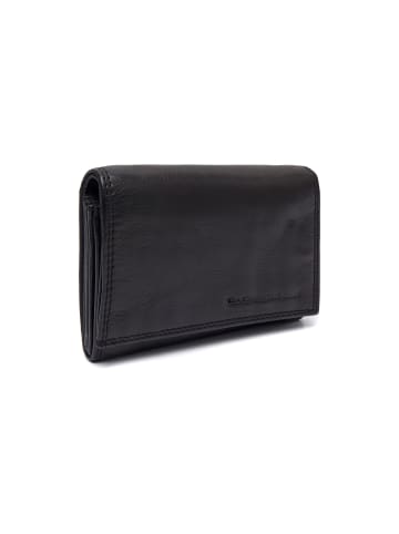 The Chesterfield Brand C08.0505 Avola Wallet Querformat Leder in black