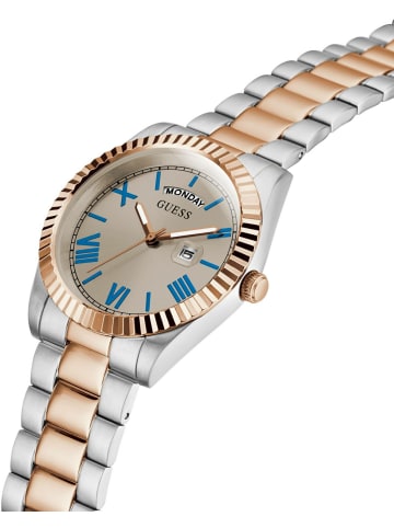 Guess Analoguhr für Herren in silber