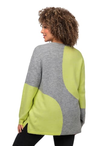 Ulla Popken Pullover in limettengrün