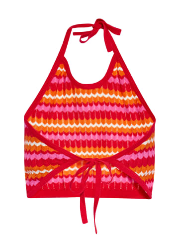 ebeeza Damen Tank Top in ROT MEHRFARBIG