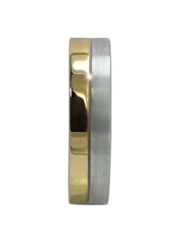 SilberDream Ohrringe Silber 925 Sterling Silber Bicolor gold/silber Creolen