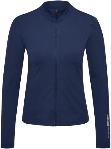 Hummel Reißverschluss Jacke Hmlfast Multisport Damen in DRESS BLUES