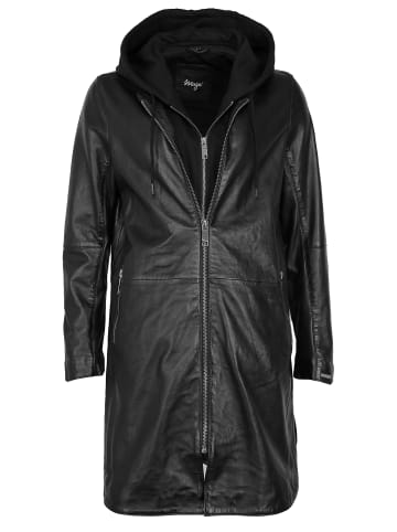 Maze Ledermantel 4202199 in schwarz