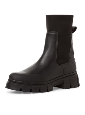 Tamaris Chelsea Boots in Schwarz