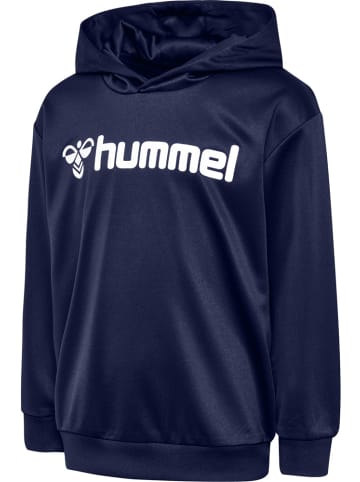Hummel Kinder Sweatshirt "Hmllogo Hoodie Kids" in Blau