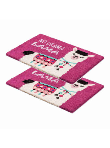 Astra Fußmatte COCO STYLE 2ER SET 2 in Pink