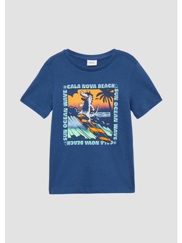 s.Oliver T-Shirt in 5730_dunkelblau