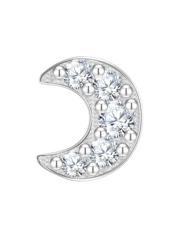 Glanzstücke München Piercing Mond aus Sterling Silber mit Zirkonia in silber
