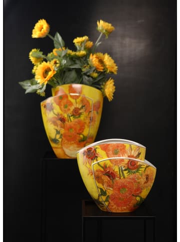 Goebel Vase " Vincent van Gogh - Sonnenblumen " in Bunt