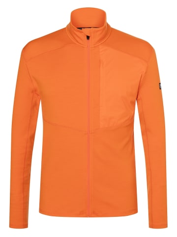 super.natural Merino Hoodie M ALPINE TECHNO in orange