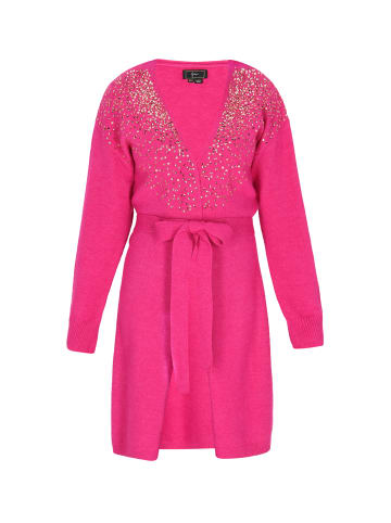 faina Women Cardigan in fuchsia