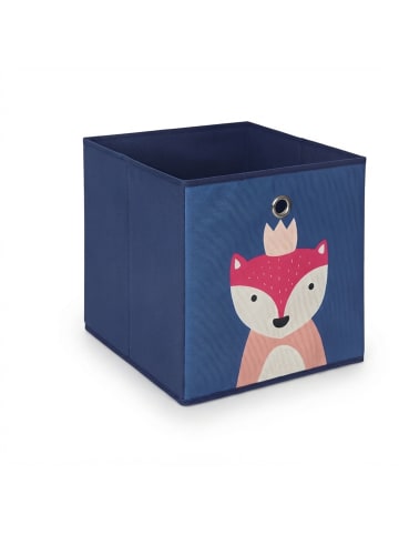 relaxdays 4 x Kinder Aufbewahrungsboxen "Tiere B" in Bunt - (B)30 x (H)30 x (T)30 cm